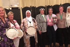 Awards Dinner - Medalists and consolation event winners