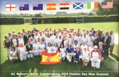 6th Women's World Golf Croquet Championships hosted by Croquet Hawke's Bay 2-9 February 2019<br/>All the Players and some of the Organising Committee, Managers & Tournament Director
