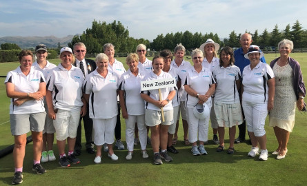 NZ Players and Officials - 6th Women's World Golf Croquet Championships hosted by Croquet Hawke's Bay 2-9 February 2019